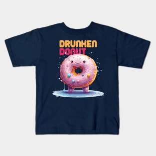 Just a Drunken Donuts Kids T-Shirt